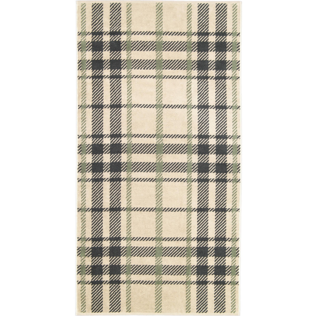 HANDTÜCHER ALPENCHIC EDITION KARO 6231 NATUR - 37 - Beige, Textil (70/140cm) - Cawoe