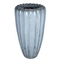 TOPF Linex Weiß 56/56/105cm - Weiß, Keramik (105cm) - PTMD Collection