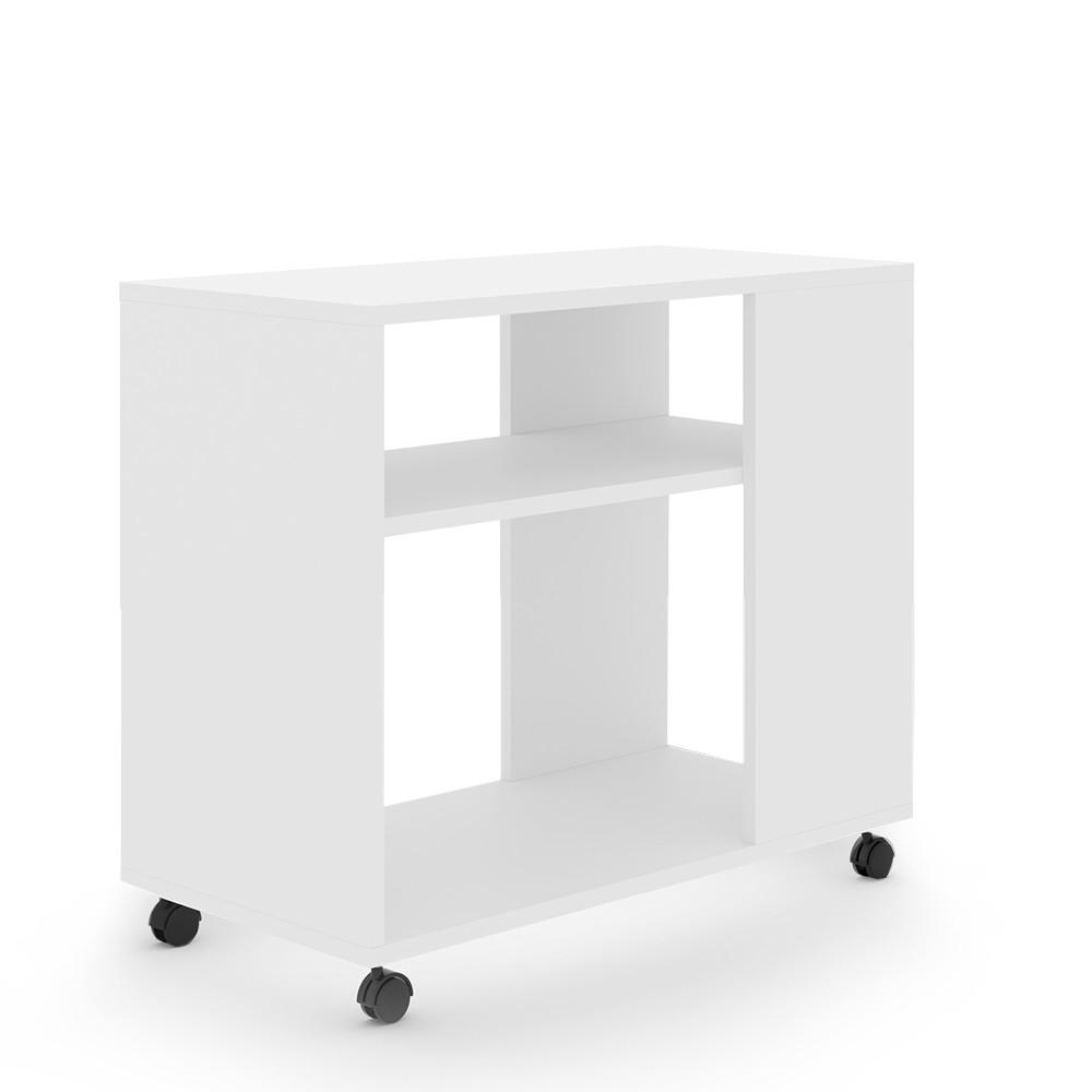 KONFERENČNÍ STŮL Rolli Bílá 70 x 35 cm - bílá, kompozitní dřevo (35/70/60cm) - Vicco