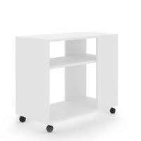KONFERENČNÍ STŮL Rolli Bílá 70 x 35 cm - bílá, kompozitní dřevo (35/70/60cm) - Vicco