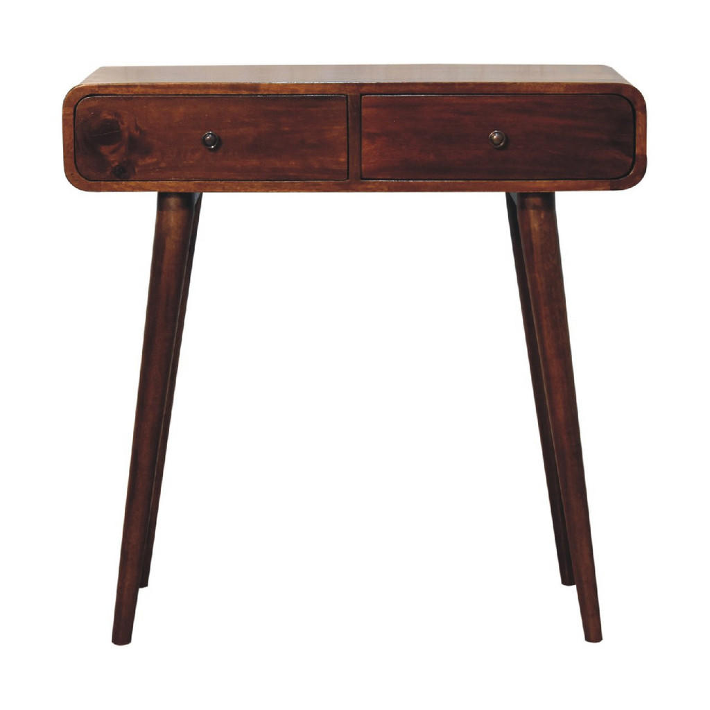 Artisan Furniture NOČNÍ STOLEK Masivní dřevo Solis Oak-ish Montáž na zeď, 1 zásuvka a otevřená přihrádka, světle hnědá