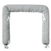 BETTSCHLANGE Grau - Grau, Textil (9/180cm) - nordic coast company