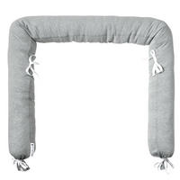 BETTSCHLANGE Grau - Grau, Textil (9/180cm) - nordic coast company