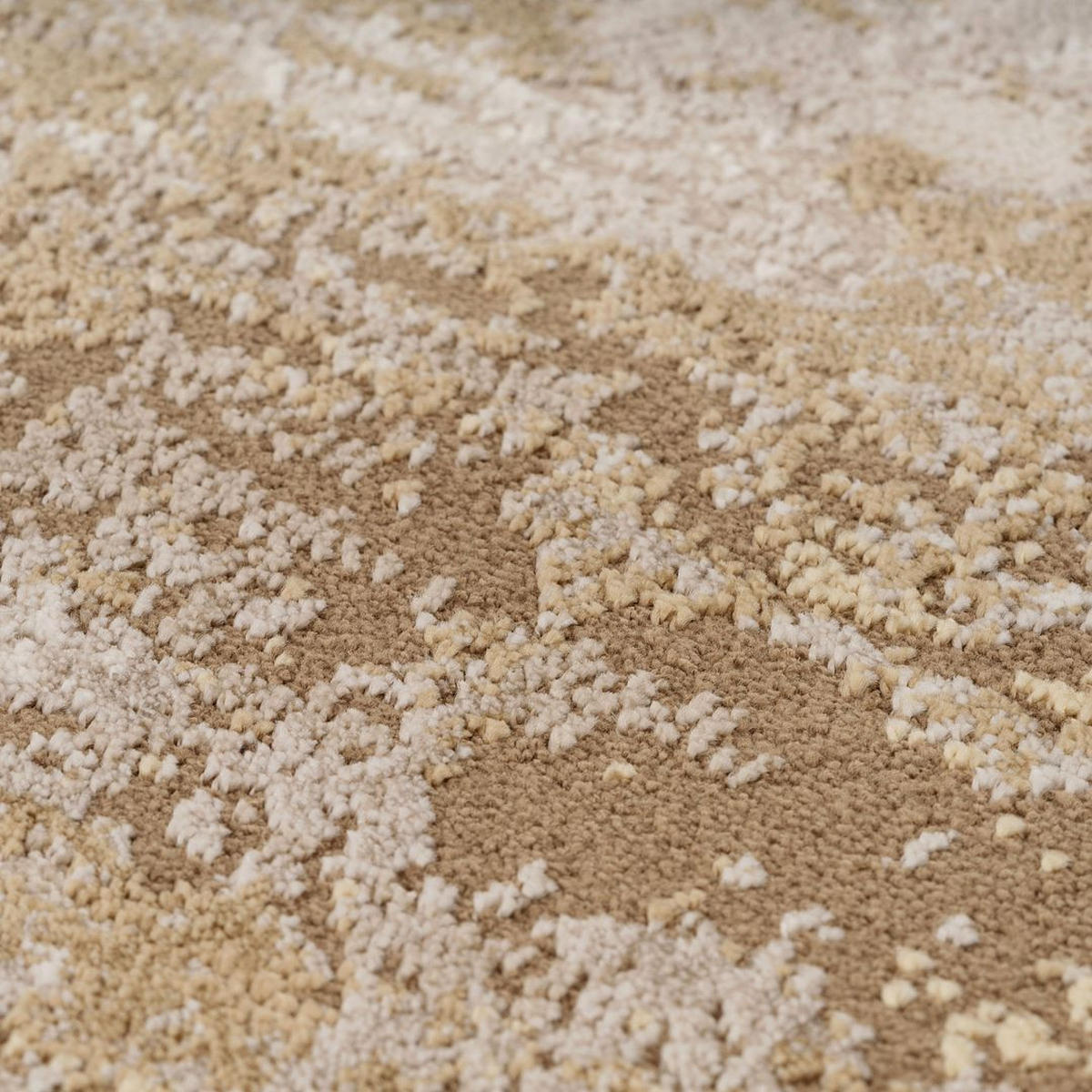 TEPPICHLÄUFER Ludlow Monroe Beige - Beige, Textil (71/239cm) - Kukoon Rugs