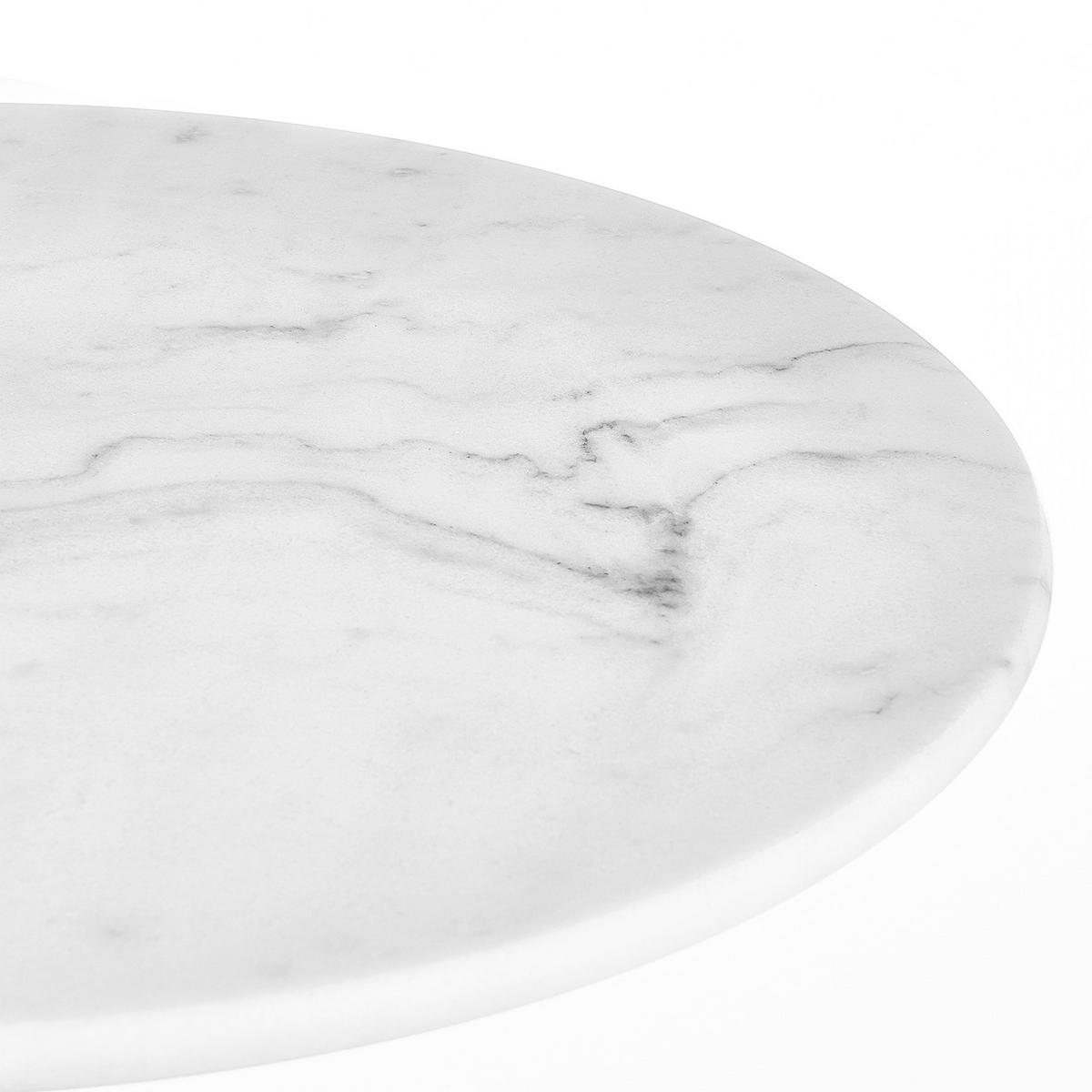 GARTENTISCH Castello - Schwarz/Weiß, Metall (60/60/71cm) - Butlers