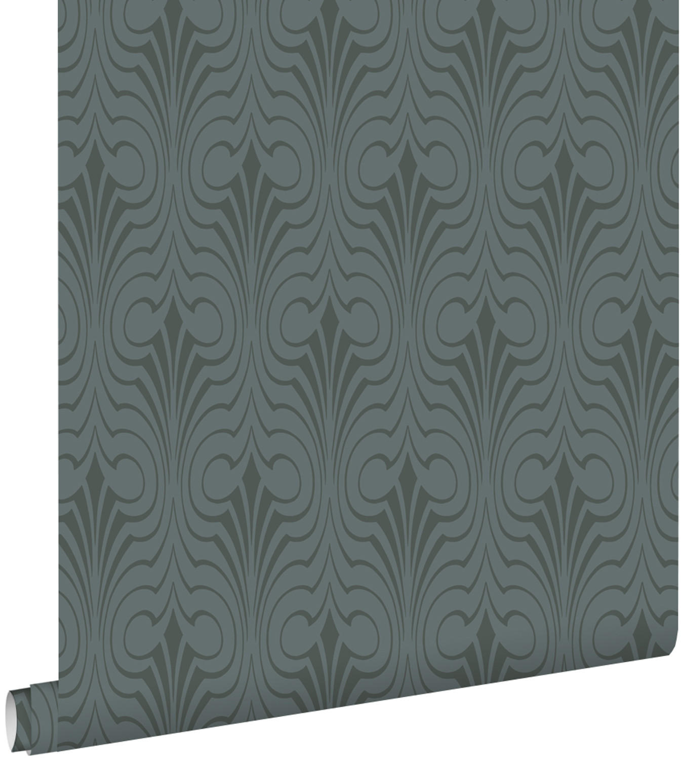 TAPETE grafische Form 50 x 900 cm - Blau, Papier (50/900cm) - ESTAhome