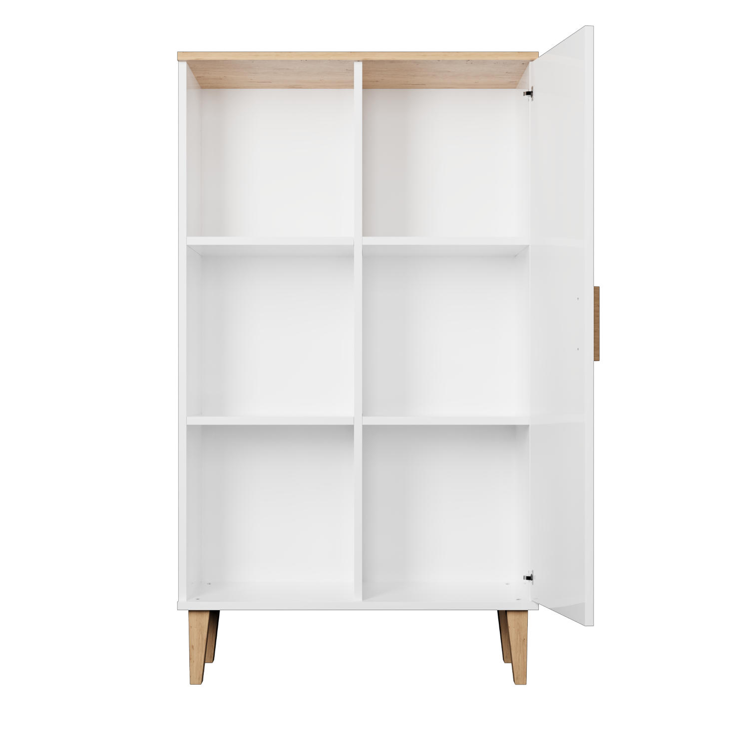 BÜCHERREGAL Denver 80/120/35 cm - Weiß, Holzwerkstoff (80/120/35cm) - Kocot Kids