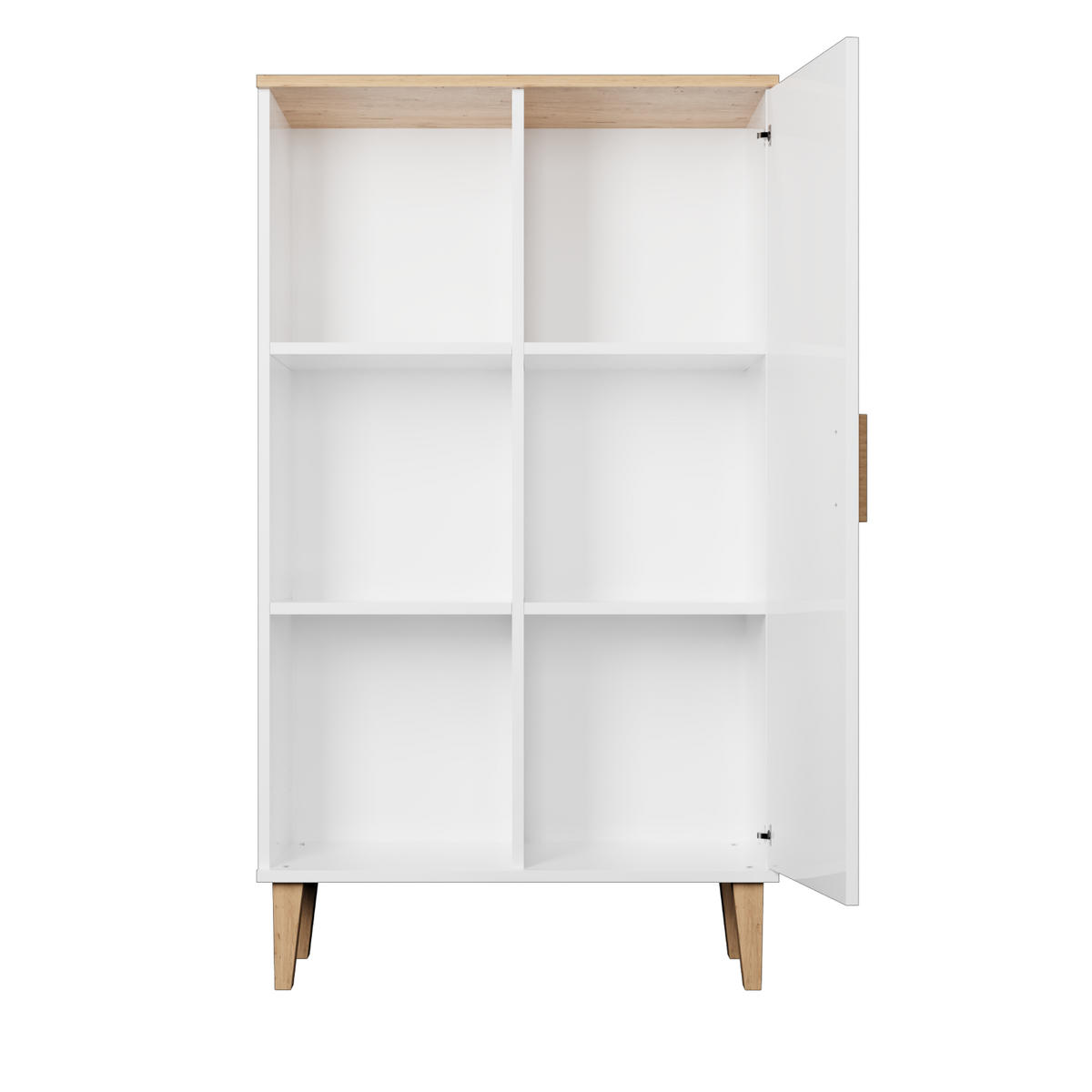 BÜCHERREGAL Denver 80/120/35 cm - Weiß, Holzwerkstoff (80/120/35cm) - Kocot Kids