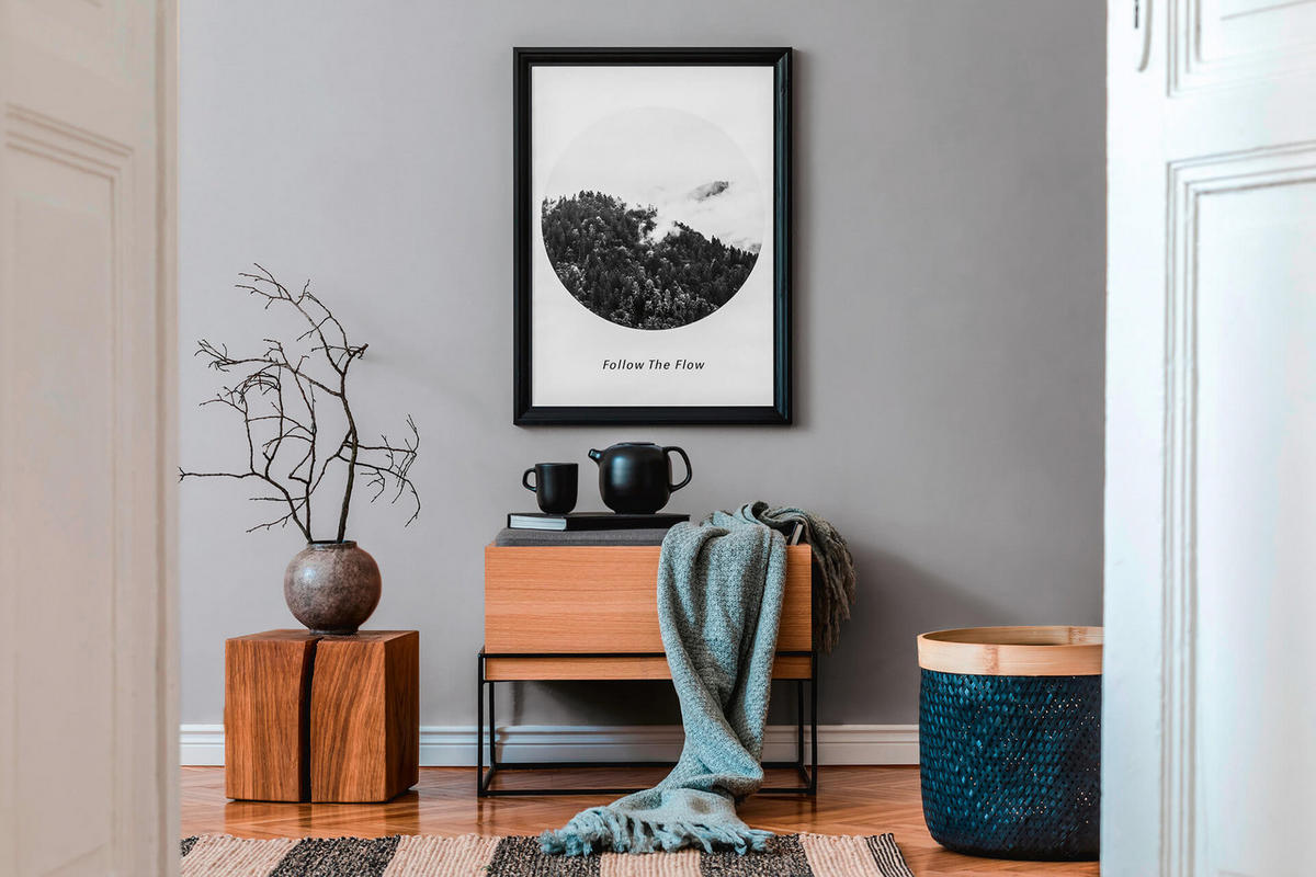 VLIESTAPETE Grau 53/1005 cm - Grau, Textil (53/1cm) - KUNSTLOFT