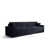 DOPPELSOFA Mira mit Schlaffunktion - Dunkelblau, Textil (292/90/85cm) - SIMKAM Furniture