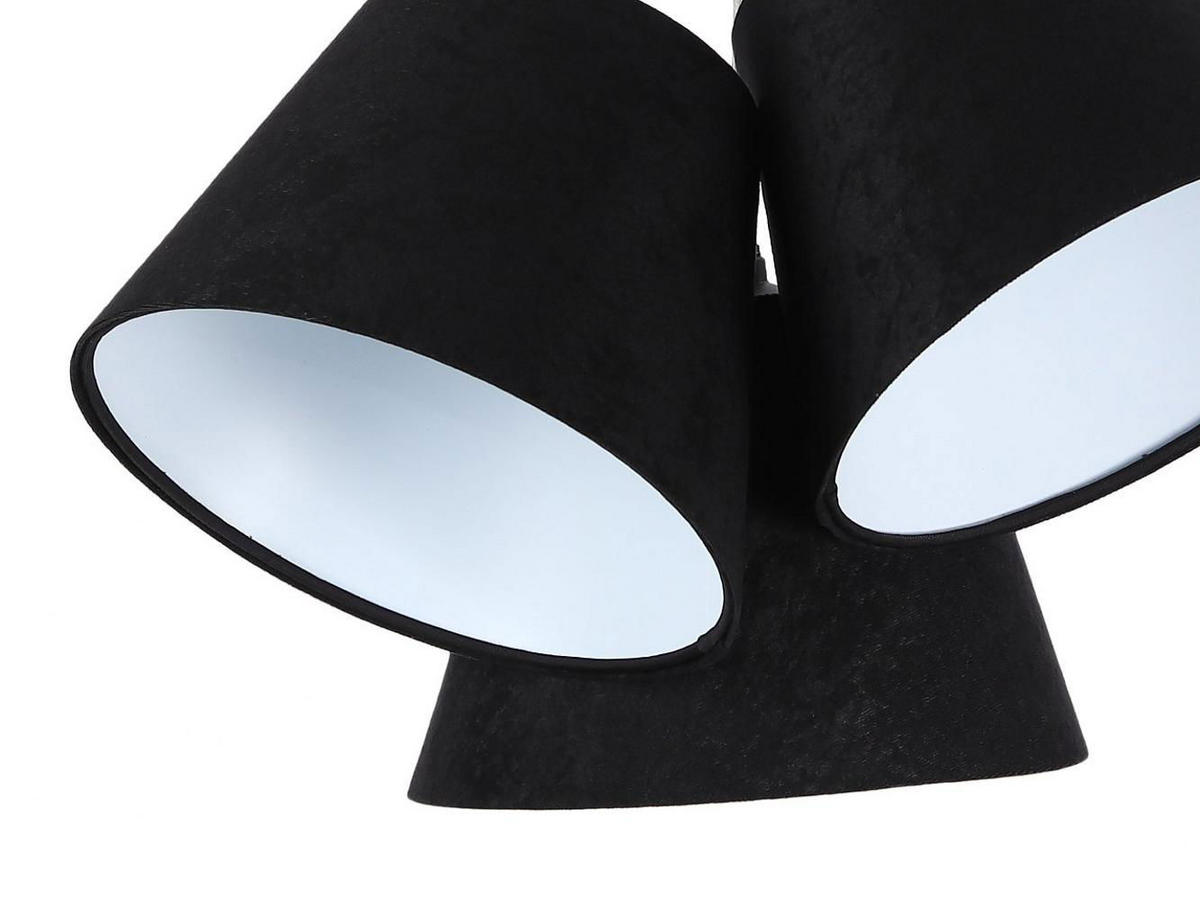 HÄNGELEUCHTE Schwarz 26/19 cm - Weiß, Kunststoff (26/0.8/19cm) - ONZENO