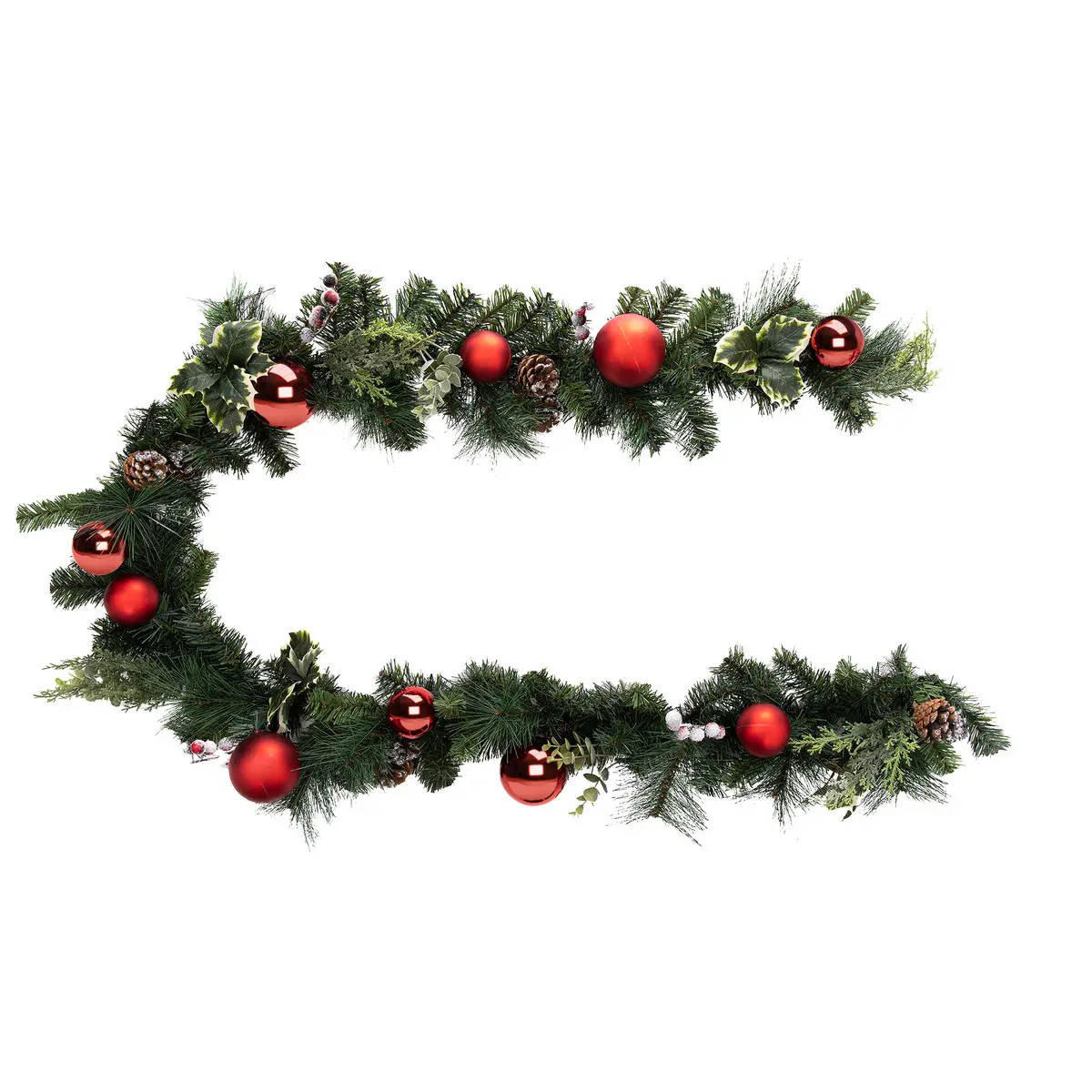 Atmosphera Createur d´interieur Treppengirlande Mehrfarbig 25 cm