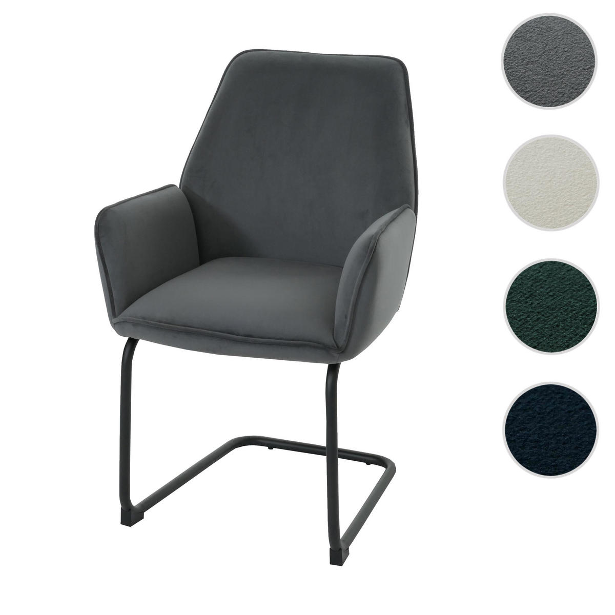FREISCHWINGER Grau - Grau, Textil (60/89/61cm) - MCW