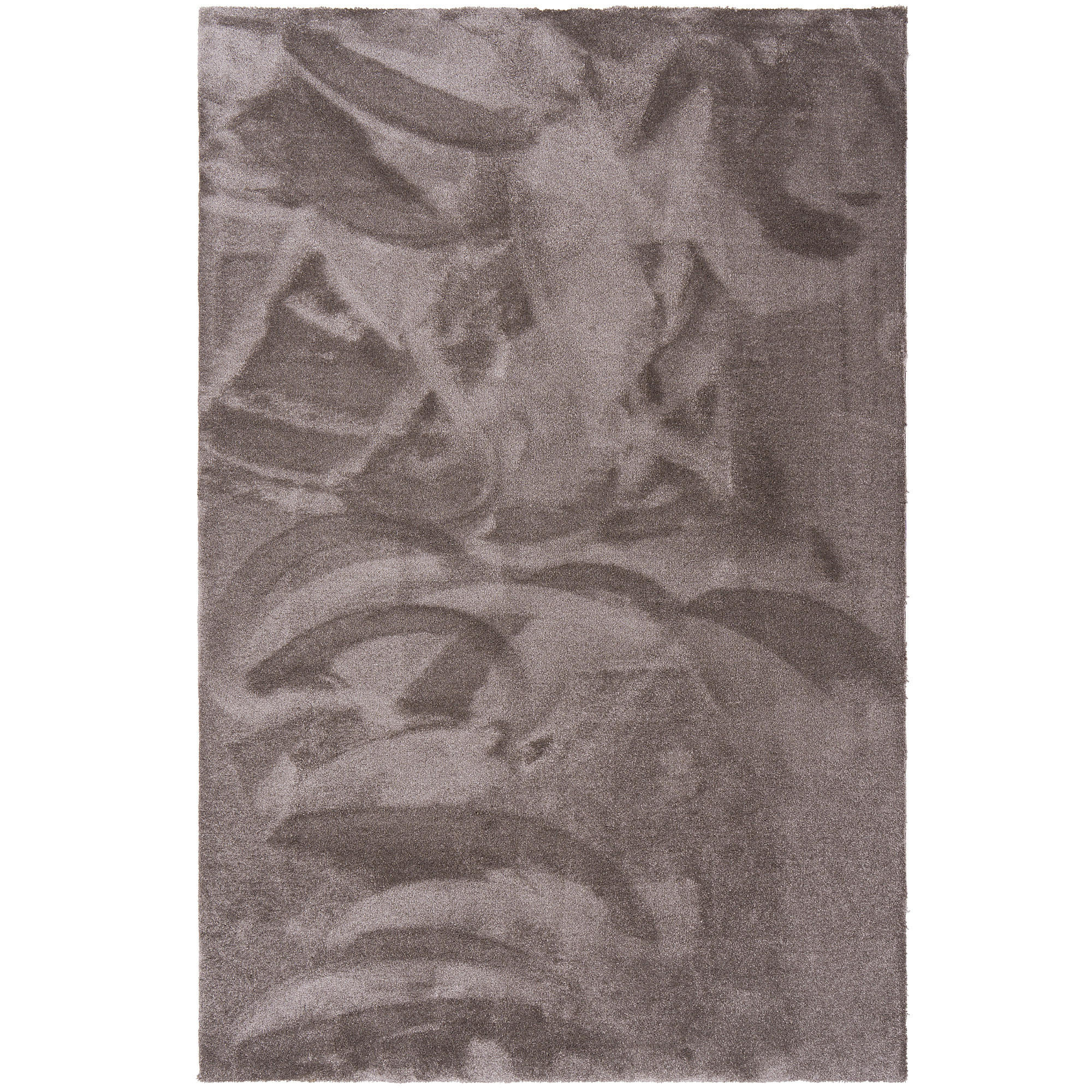 Snapstyle Hochflorteppich Taupe 80x160 cm