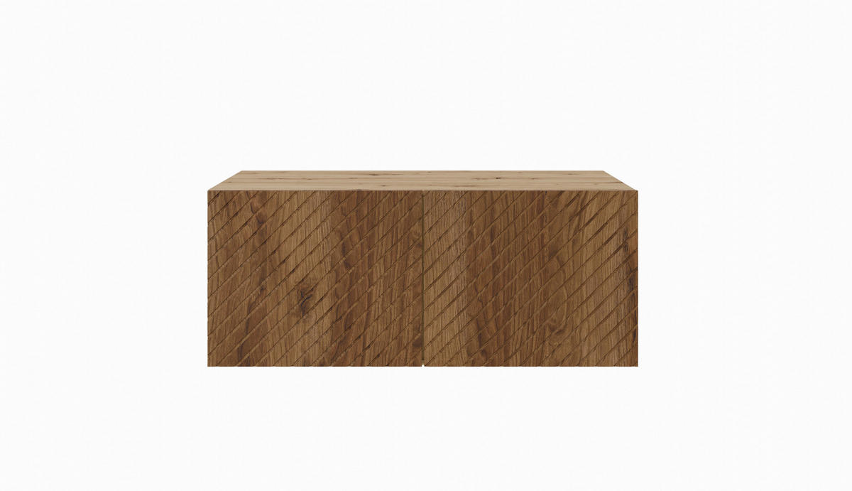TV-SCHRANK KLER - Wildeiche/Eiche Artisan, Holzwerkstoff (100/41/40cm) - Meblini