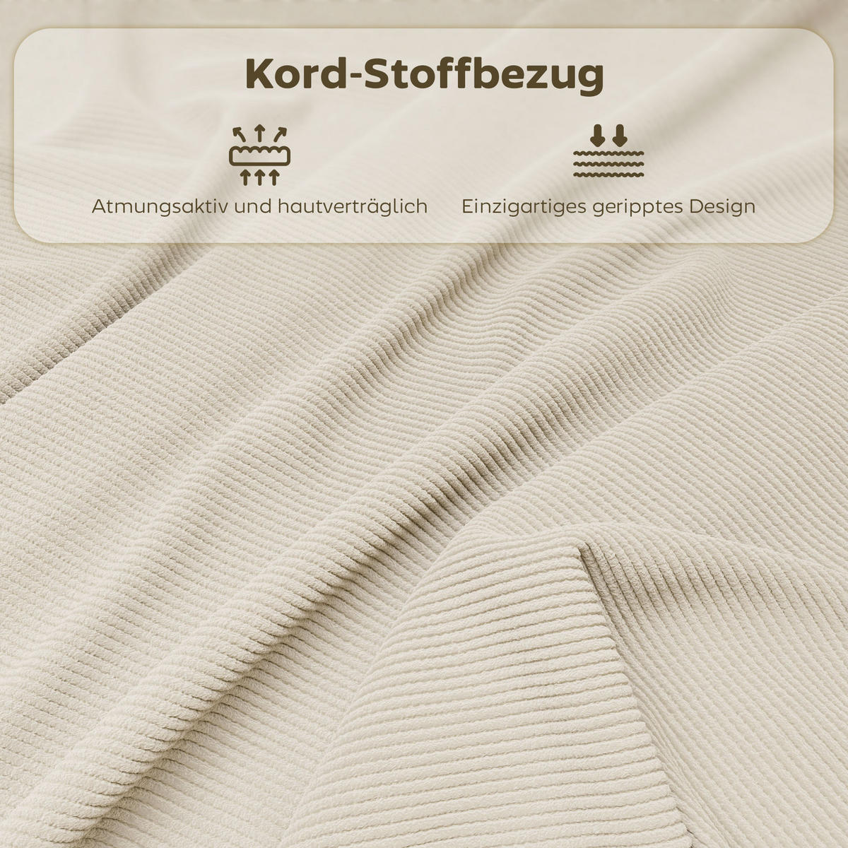 KLAPPSESSEL Weiß 4 Stück - Weiß, Naturmaterialien (45/82/48.5cm) - GiPP