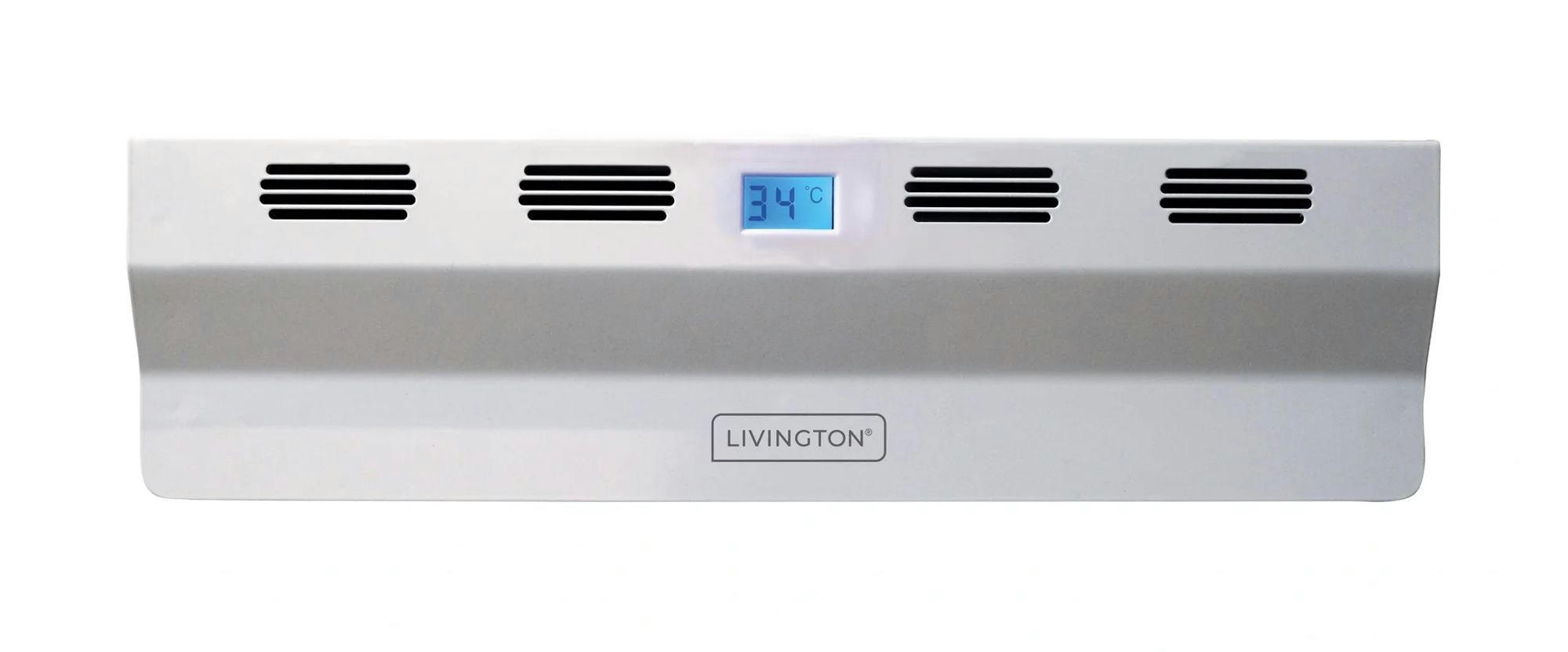 HEIZGERÄT SmartAir, kabellos, für effiziente Wärmeverteilung - Silberfarben, Kunststoff (12.3/14.3/46.7cm) - Westfalia