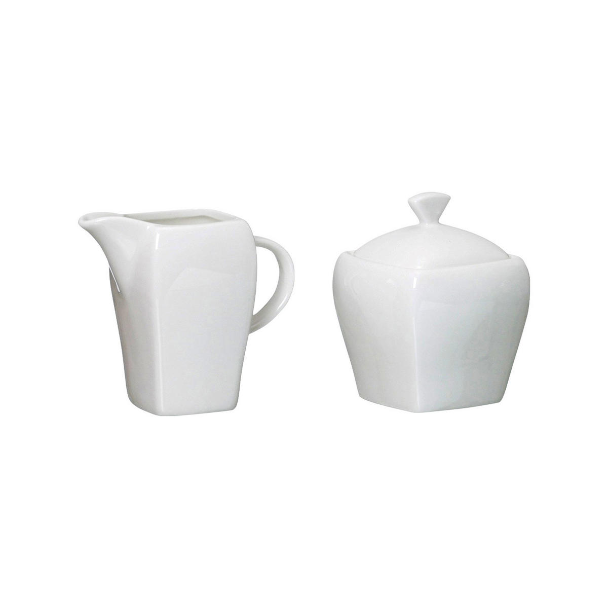 MILCH UND ZUCKER-SET Melodie weiß 2er Set - Weiß, Keramik (1/1cm) - Ritzenhoff Breker