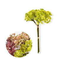 KUNSTBLUME Viridis Gipsputz Grün 30/30/30 cm Kunstoff - Grün, Kunststoff (30cm) - Mondex