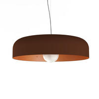 HÄNGELEUCHTE - Braun, Metall (50/50/14cm) - Lumicom