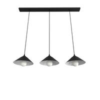 HÄNGELEUCHTE - Schwarz, Metall (25/100/120cm) - Lumicom