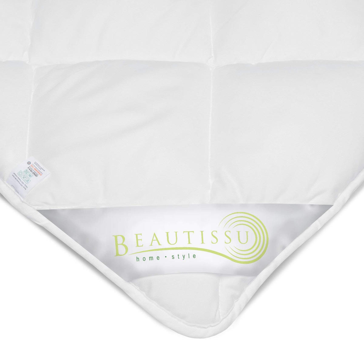 BETTDECKE BeauNuit SD 155/220 cm Leicht - Weiß, Textil (155/220cm) - Beautissu 