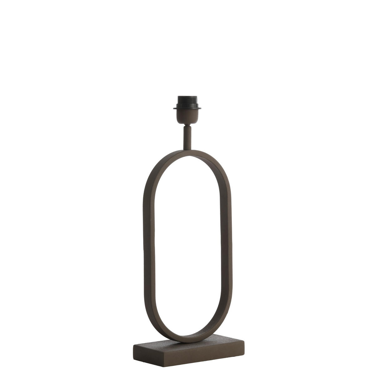 LAMPENFUSS Jamiri Braun 20/10/45 cm - Braun, Metall (20/10/45cm) - Light & Living