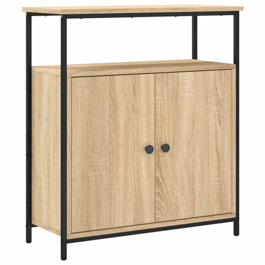 vidaXL Sideboard Sonoma Eiche 70x80x30 cm