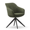 ARMLEHNSTUHL KATJA Grün - Grün, Textil/Metall (57/82/62cm) - B&D Home