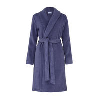 SCHALKRAGENMANTEL HOMEWEAR - Blau, Textil (XS/Snull) - MÖVE
