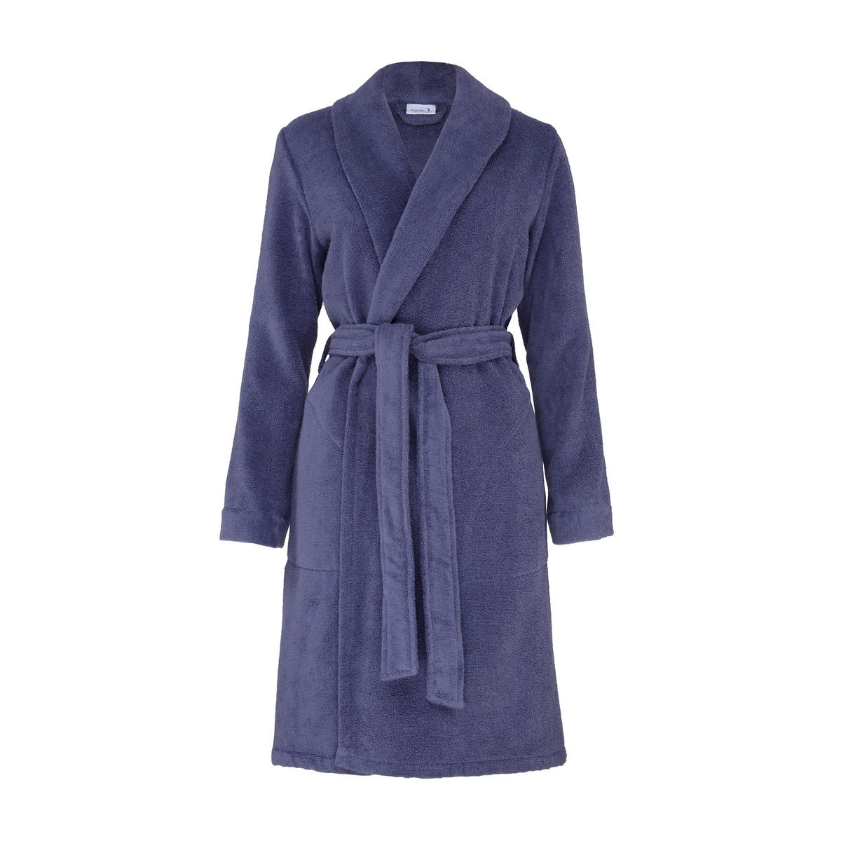 SCHALKRAGENMANTEL HOMEWEAR - Blau, Textil (XS/Snull) - MÖVE