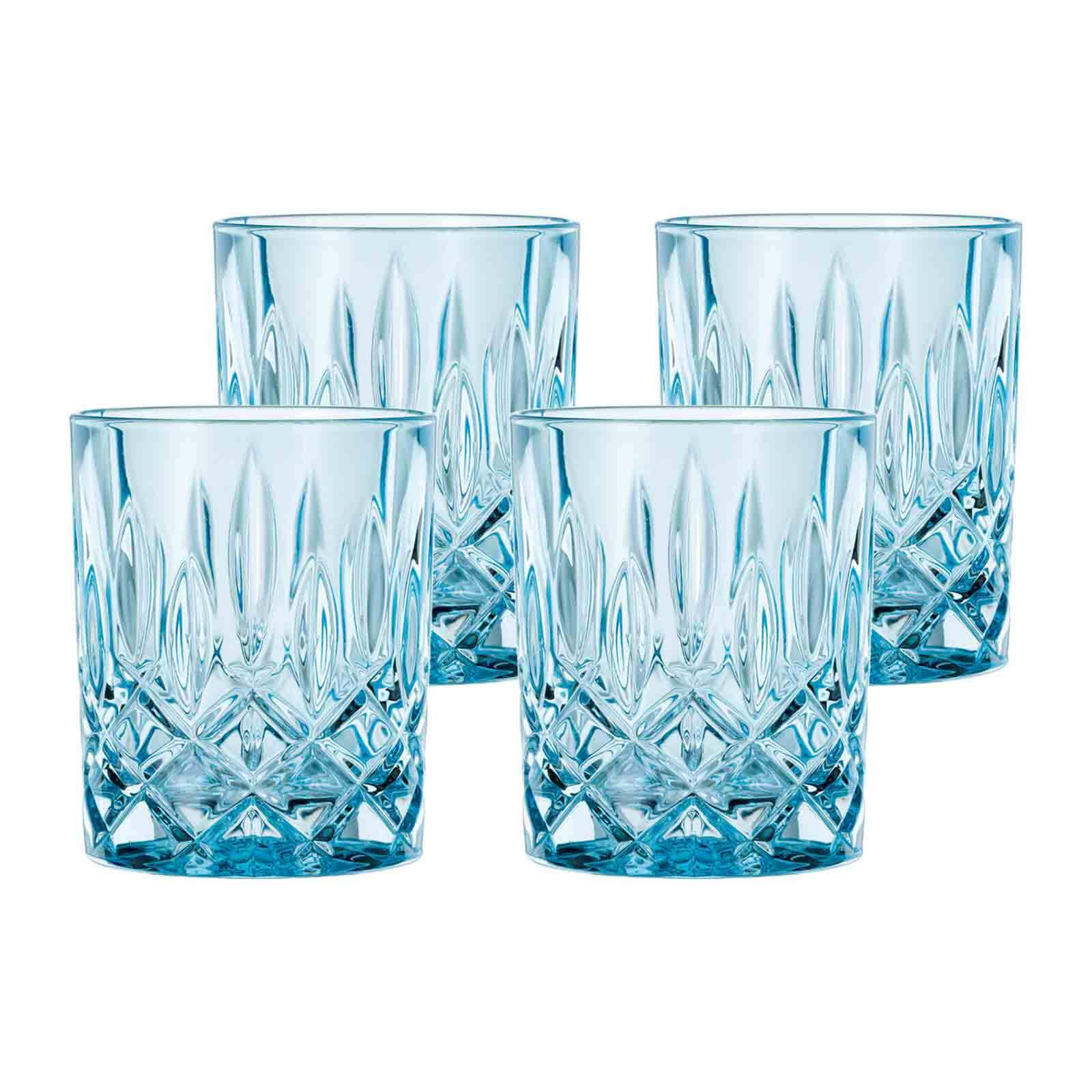 WHISKYBECHER Noblesse Fresh aqua 295 ml 4er Set - Blau, Glas (0.295L) - Nachtmann