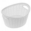 KUNSTSTOFFKORB 1,5L, weiß - Weiß, Kunststoff (21/16cm) - KADAX