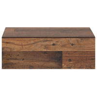 NACHTTISCH ANNE hängend - Dunkelbraun, Holzwerkstoff (42/14/30cm) - CARO-Möbel