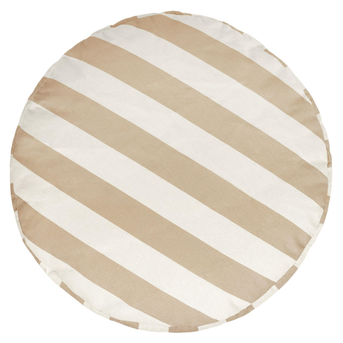 SITZPOUF Milano - Taupe, Textil (55/35/55cm) - icon
