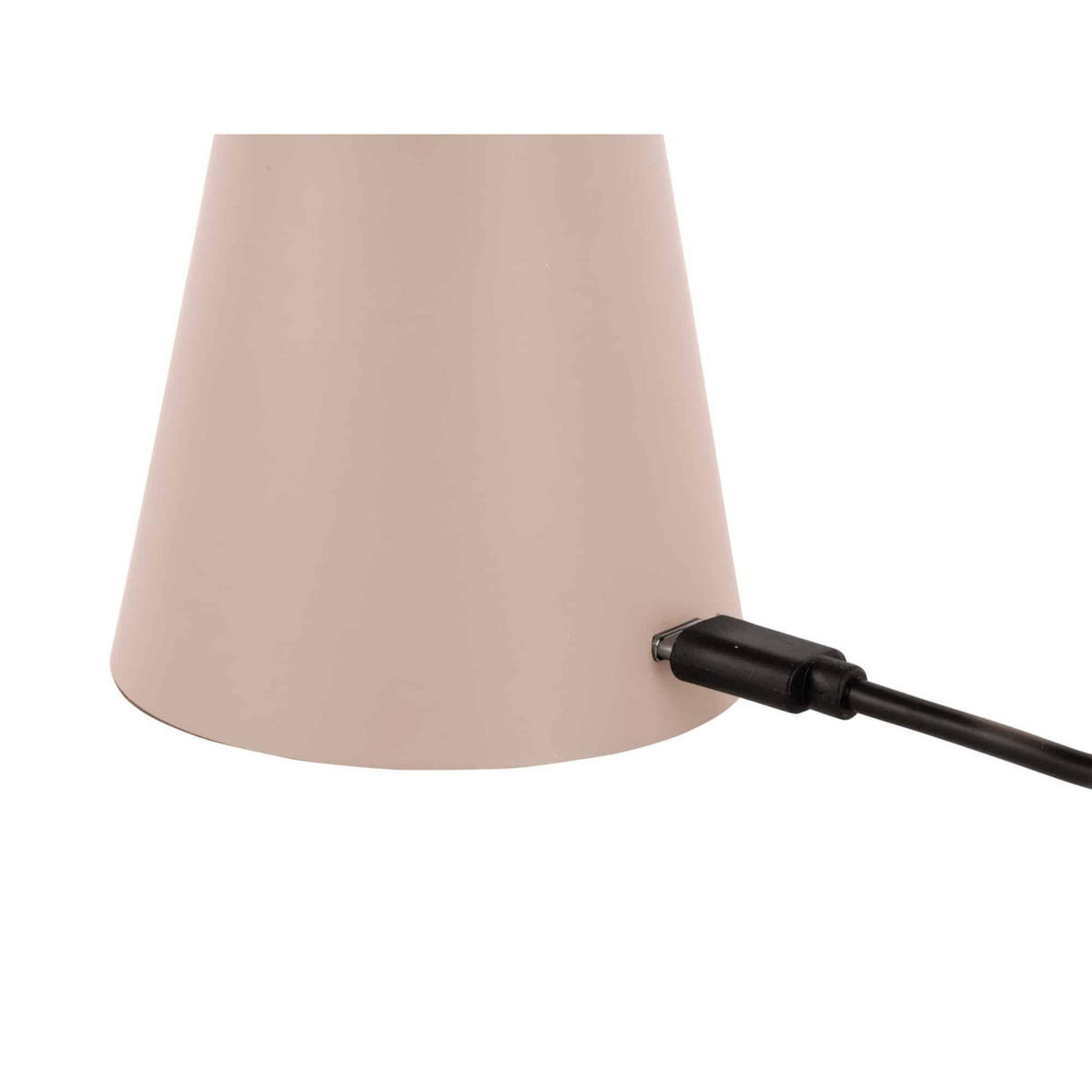 TISCHLAMPE Incesante LED - Grau - 9/14 cm - Grau, Metall (14/9/14cm) - Leitmotiv