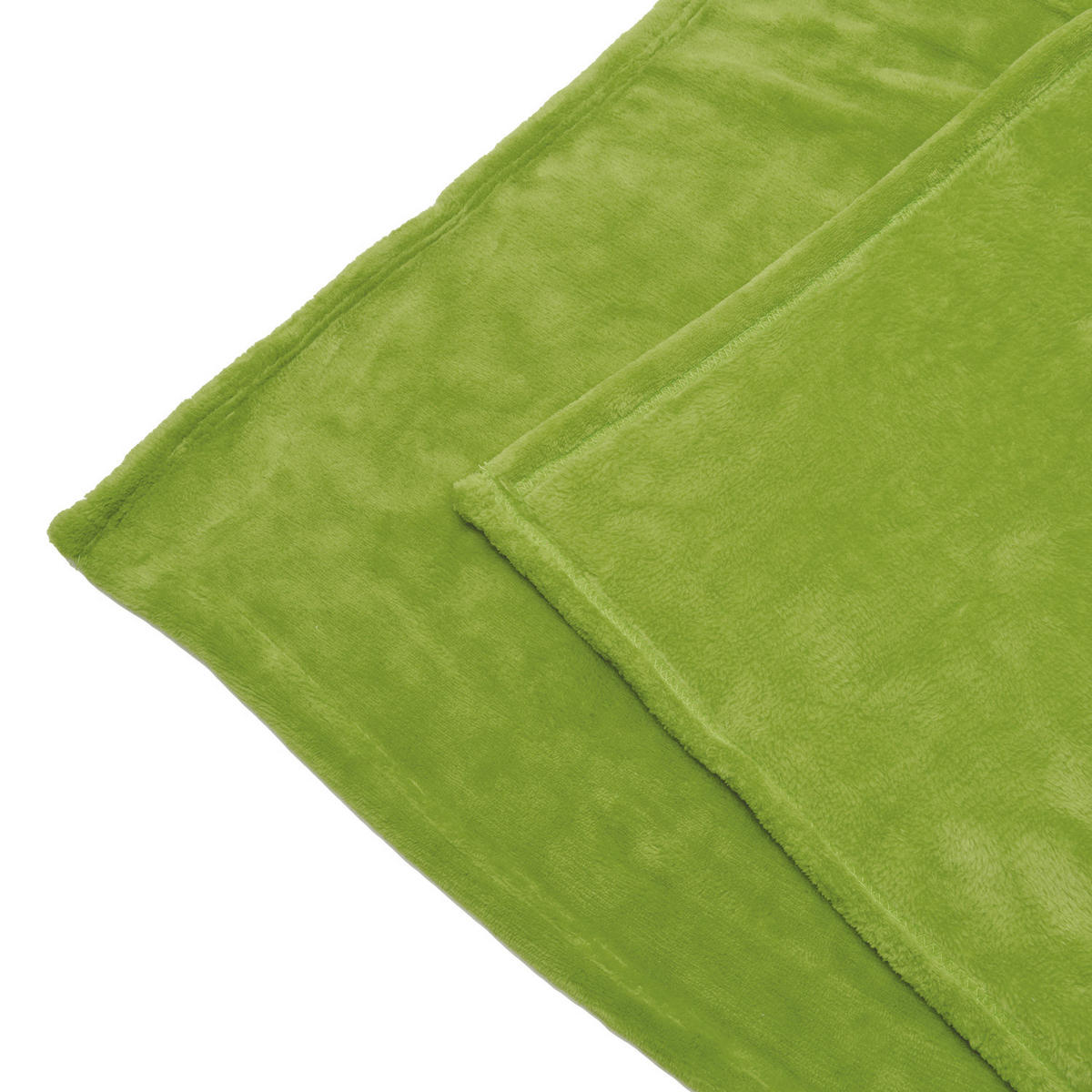 DECKE Aurelia 150/200 cm Grün - Grün, Textil (200/150cm) - Beautissu 