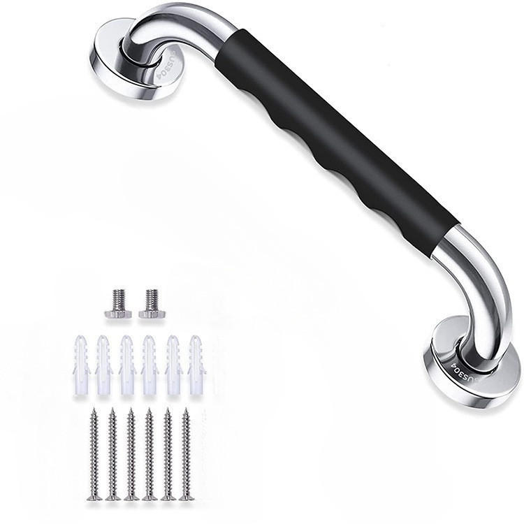 HALTEGRIFF – Silber – Edelstahl 304 – 30 cm - Silberfarben, Metall (31/3.5/9cm)