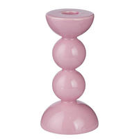 KERZENHALTER Holy Moly - Rosa, Keramik (8/14/8cm) - Butlers