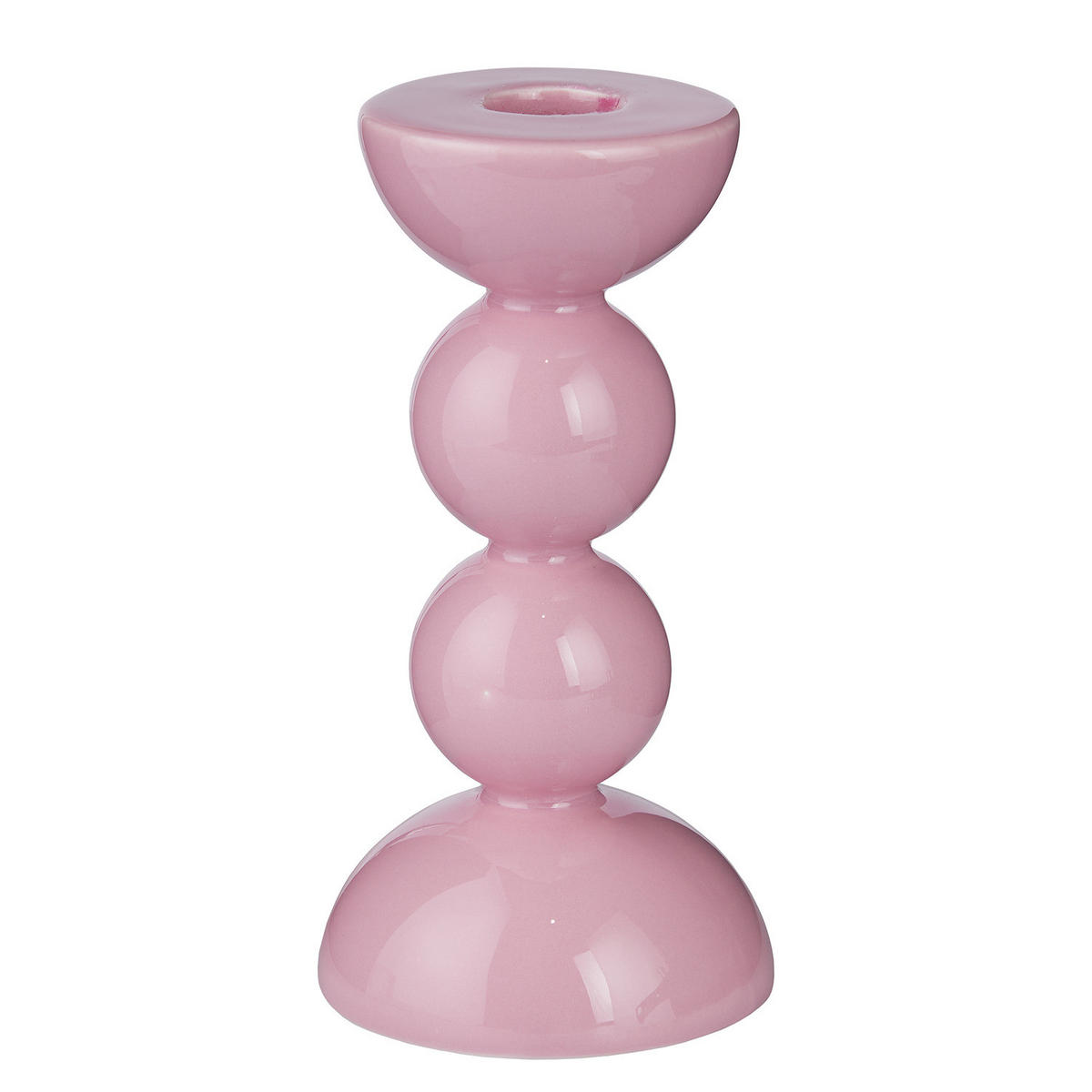 KERZENHALTER Holy Moly - Rosa, Keramik (8/14/8cm) - Butlers
