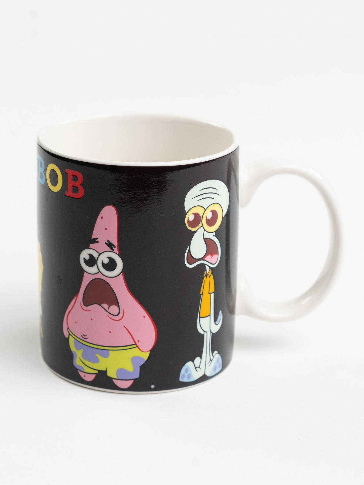 BECHER Spongebob Schwammkopf Zaubertasse Farbwechsel Mehrfarbig 320 ml - Multicolor, Keramik (0.32L)