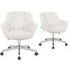 BÜROSTUHL Mika-Nio - Chromfarben/Creme, Textil/Metall (65/78/66cm) - DUBI Möbel