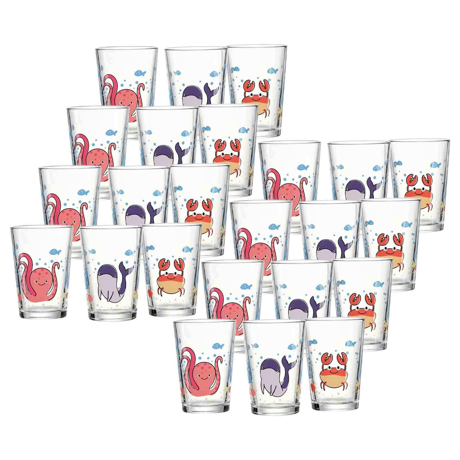 KINDERGLÄSER Unterwasserwelt bunt 205 ml 24er Set - Multicolor, Glas (0.205L) - Ritzenhoff Breker