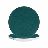 FRÜHSTÜCKSTELLER Life Fashion Trendy Petrol ø 22,5 cm 6er Set - Petrol, Keramik (22.5cm) - Seltmann Weiden