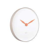 WANDUHR Albatross Ø50 cm - Grau, Metall (50/50/5.5cm) - Karlsson