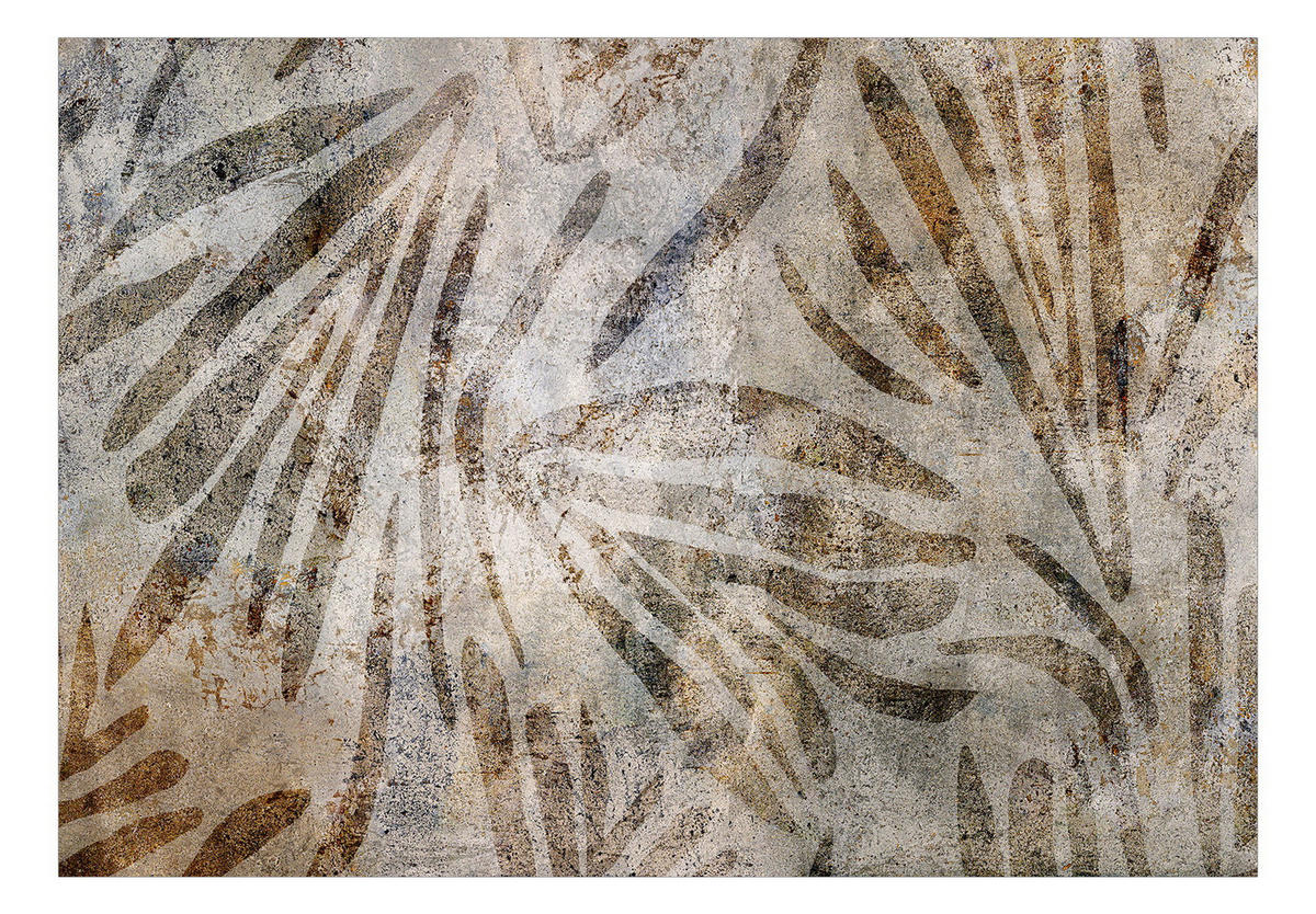 SELBSTKLEBENDE FOTOTAPETE 245/175 cm - Braun/Grau, Kunststoff/Textil (245/1cm) - KUNSTLOFT
