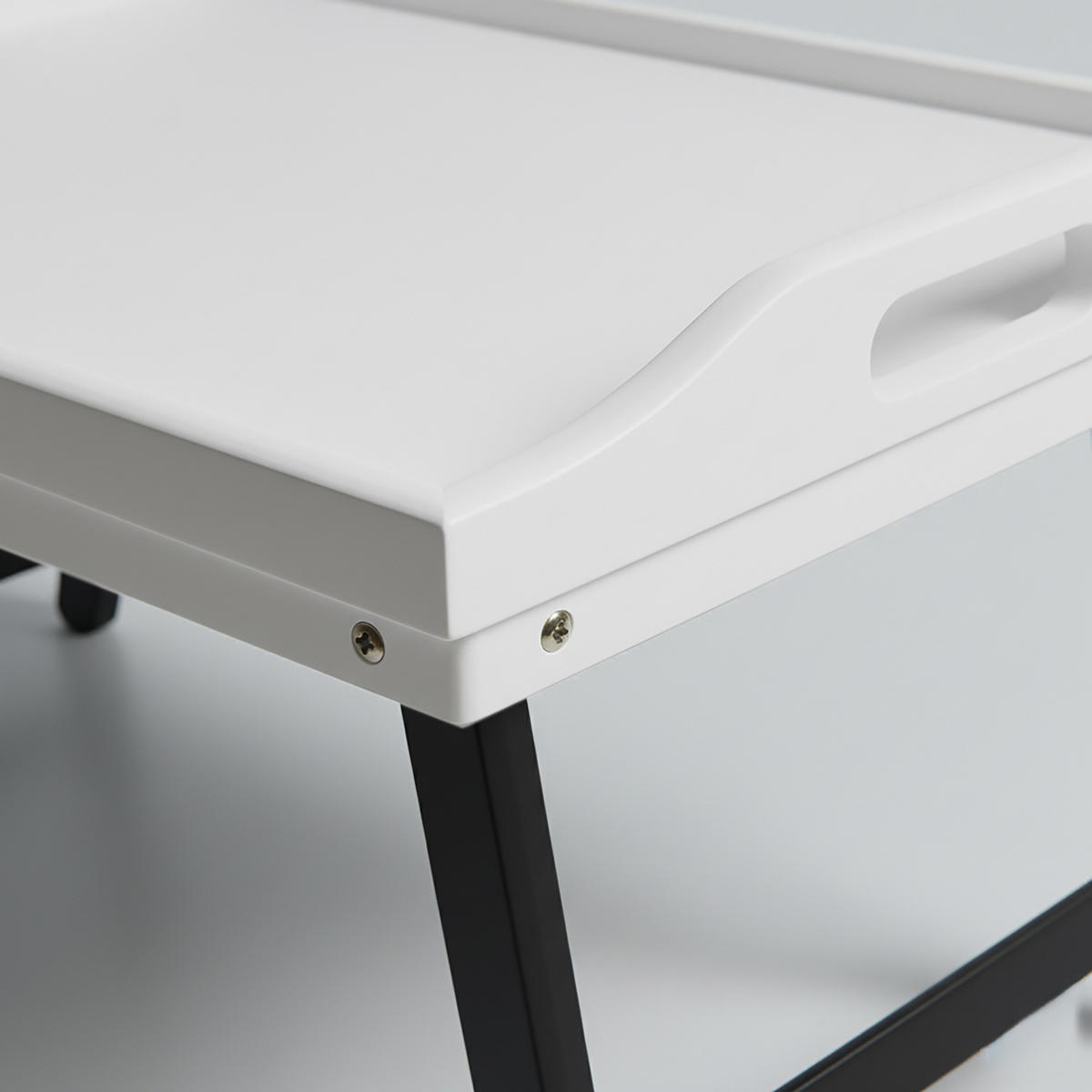 NOČNÝ stolík - biela, drevo - Relaxdays