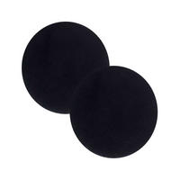 SITZFELL ELDA - Schwarz, Textil (35/35cm) - Astra