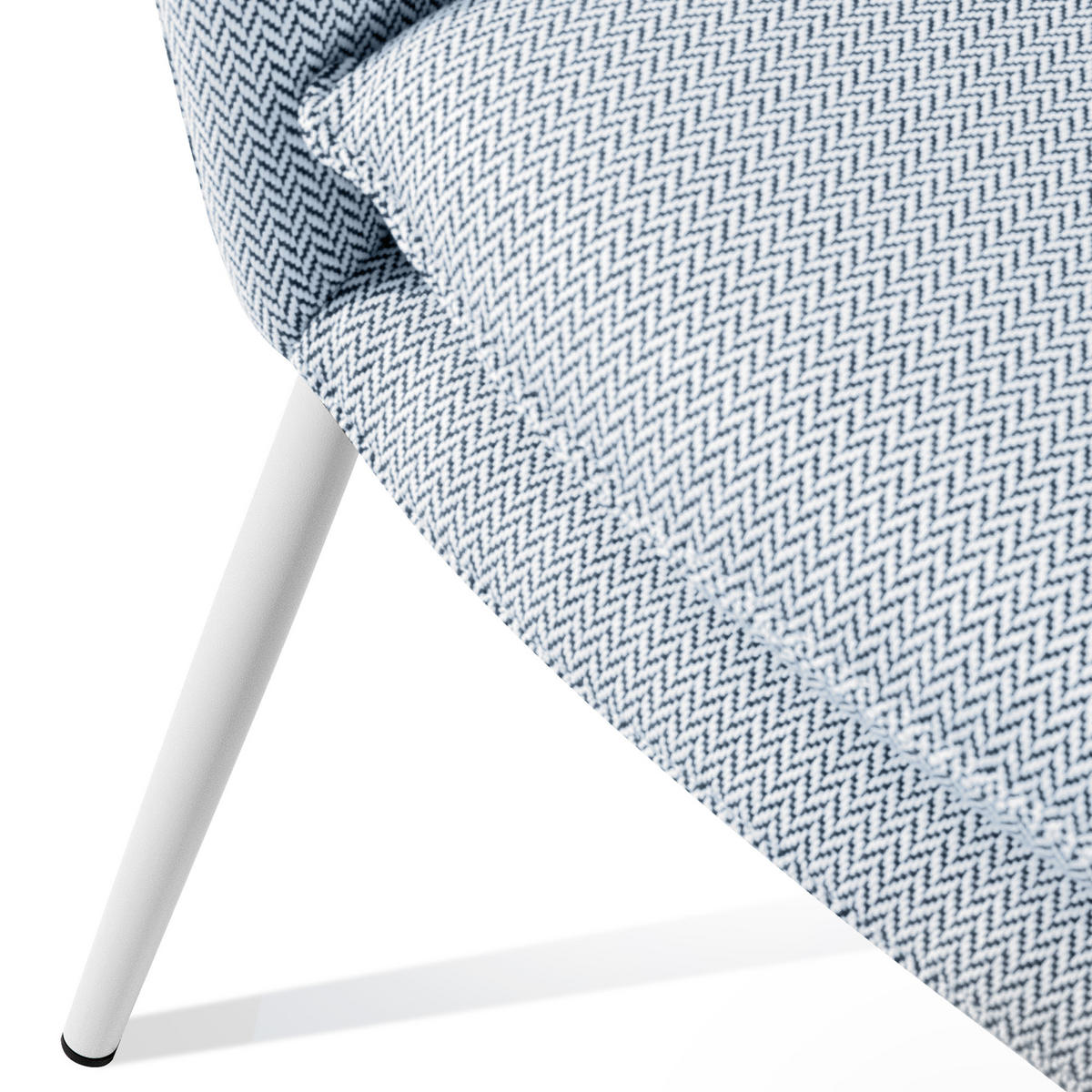 GARTENSOFA SOLIS Loungesofa, - Blau, Textil/Metall (118/76/66cm) - KONSIMO®