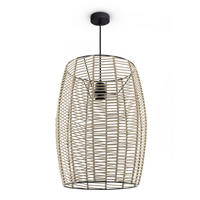 PENDELLEUCHTE Hugo Miloza - Greige, Metall (40/40/50cm) - Paco Home